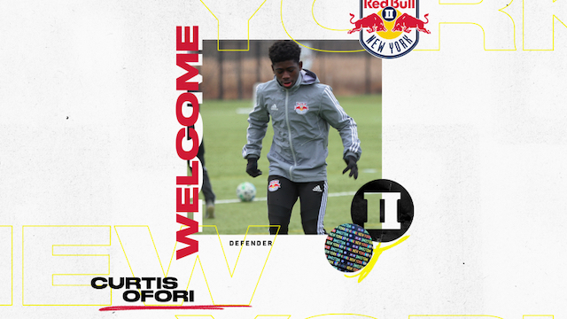 NYRB II sign 15-year-old Curtis Ofori