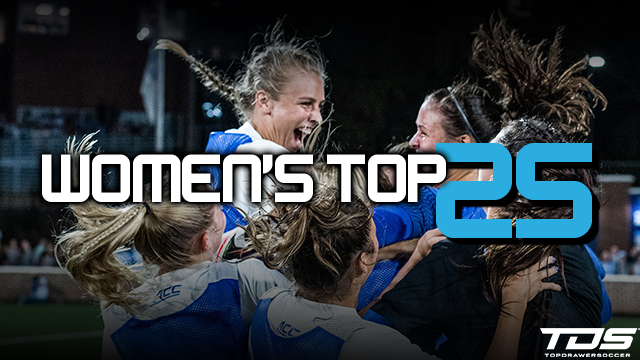 TDS Women's Division I Top 25: Sept. 20