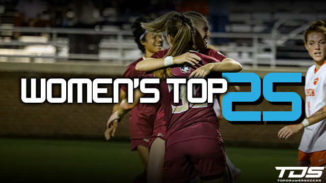 TDS Women's Division I Top 25: October 4