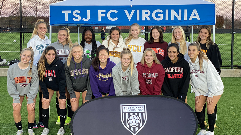 TSJ FC Virginia announces 2022 commitments