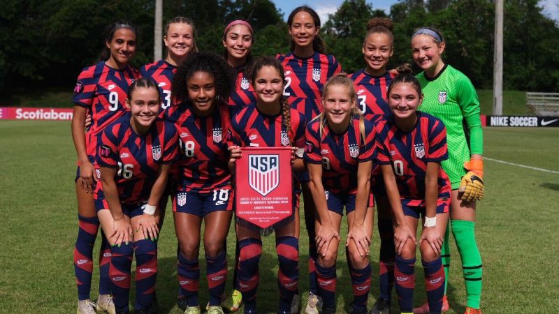 US U17 WNT beat Jamaica at Concacaf Cup