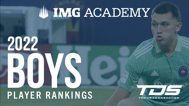 Final 2022 Boys IMG Academy Player Rankings