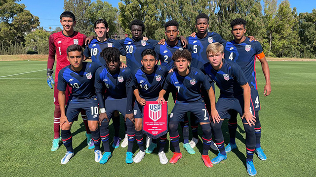 U19 MNT defeats England by a 2-1 score