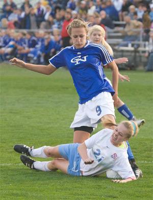 girls club soccer player morgan proffitt