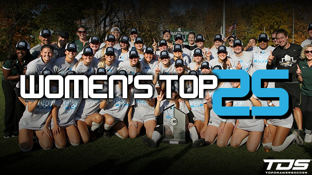 TDS Women's Division I Top 25: Oct. 24