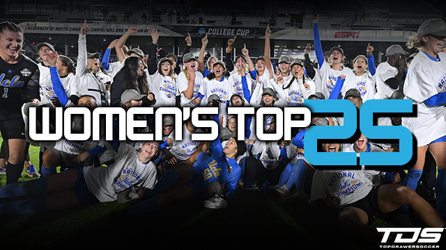 Postseason Women's Division I Top 25 | College Soccer
