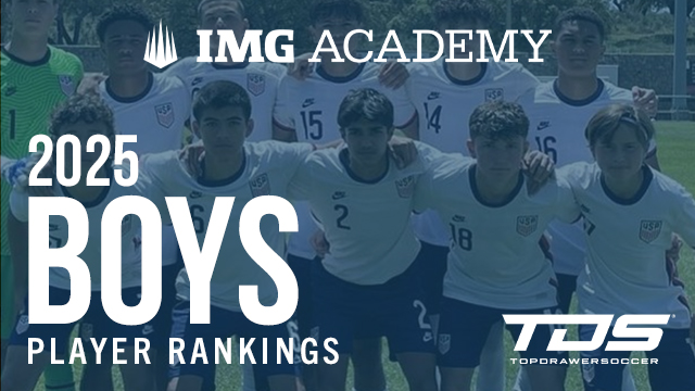 IMG Top Club Soccer Players: Boys 2025