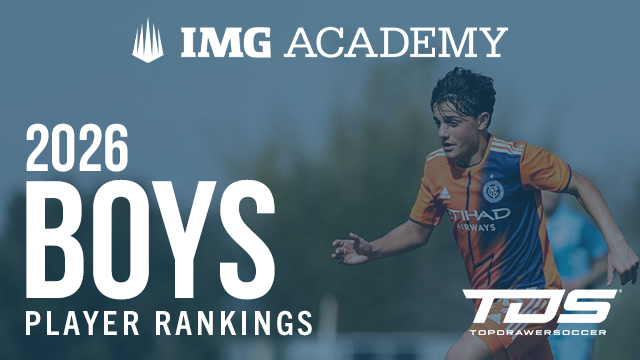 IMG Top Club Soccer Players: Boys 2026