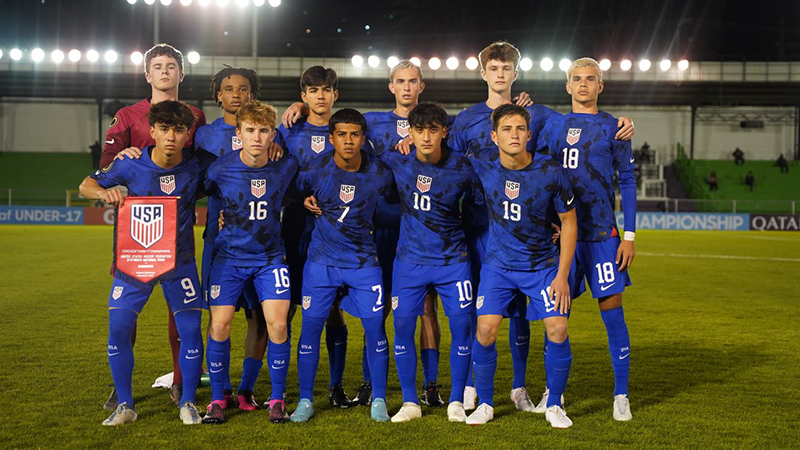 U.S. U17 MNT Cruises Past Barbados