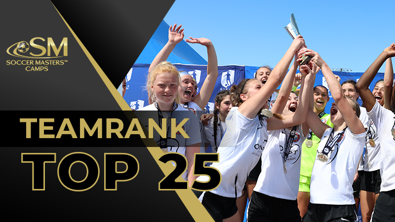 Soccer Masters TeamRank Update - Girls