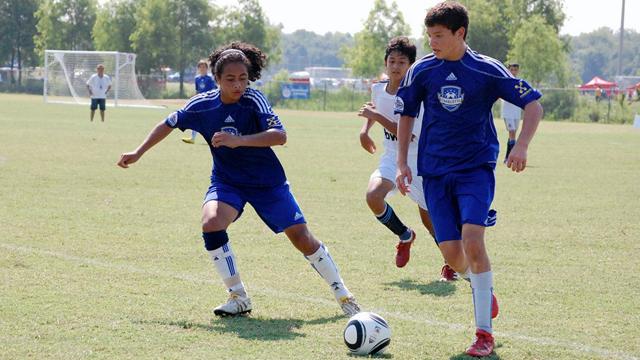 Charlotte U16 new coach, new players adjusting