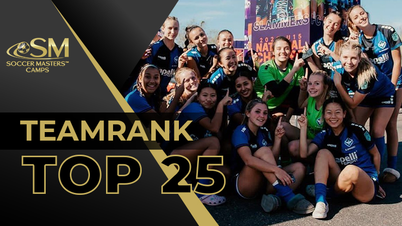 Soccer Masters TeamRank Update - Girls