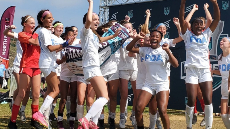 ECNL Girls U14 Final PDA Blue Redemption Club Soccer Youth Soccer
