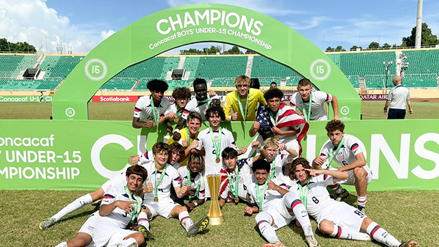 USA Wins U15 Concacaf Championship