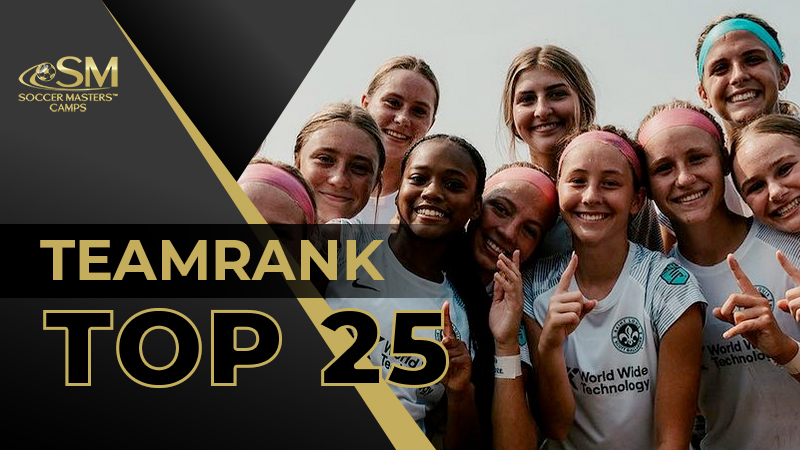 Soccer Masters TeamRank Update - Girls