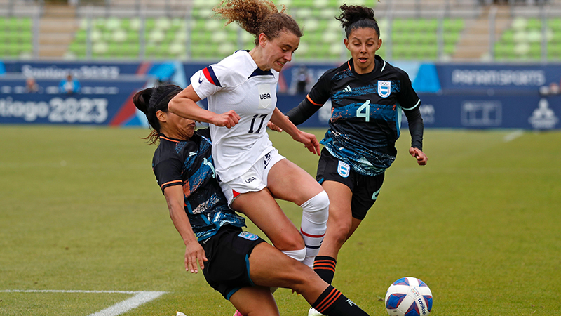 Young talents push U.S. women's national soccer team to Pan American Games  semifinal - The San Diego Union-Tribune