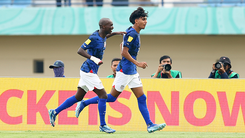 U.S. Under-17 MNT Lose 3-2 at World Cup