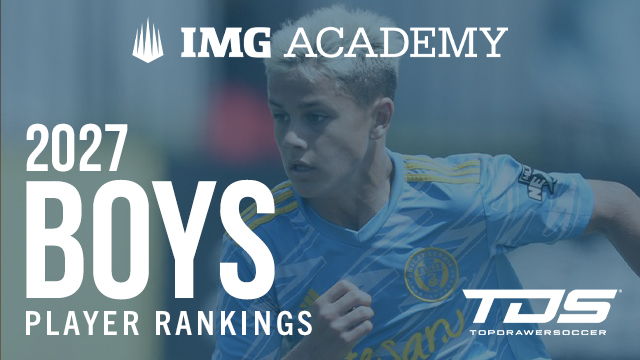 IMG Academy Club Player Rankings: Boys 2027