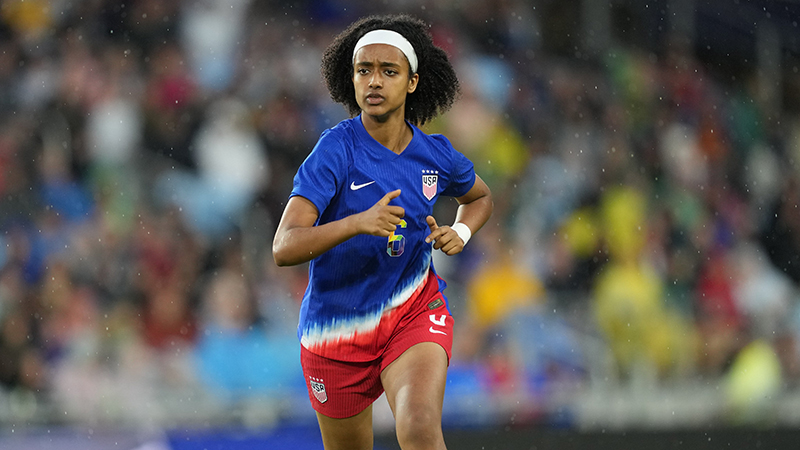 Lily Yohannes Scores on Full USWNT Debut