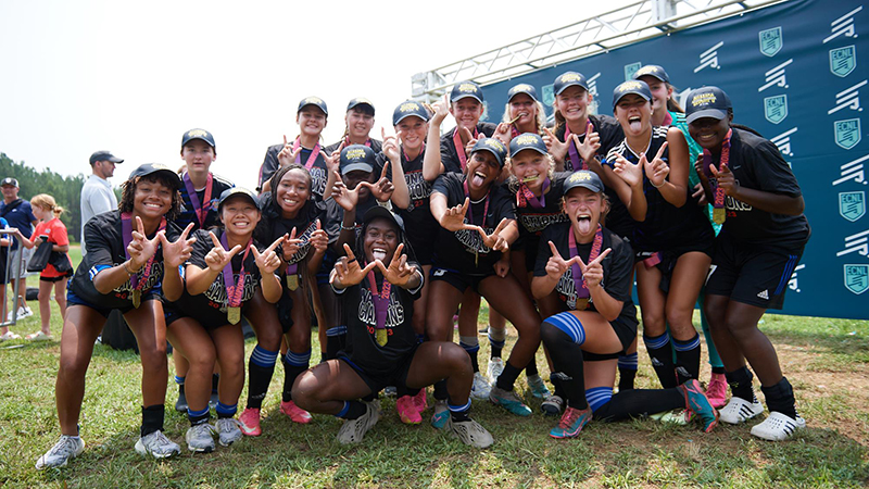 ECNL Girls National Finals Scoreboard
