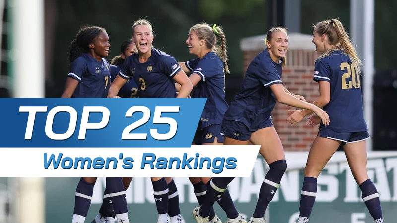 TDS Women's Division l Top 25: Sep. 8