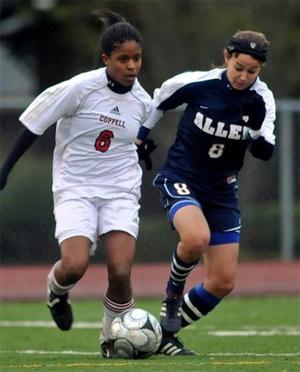 girls club soccer player alyssa diggs