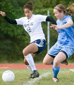 girls youth club soccer player madeline simmes