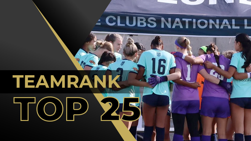 TopDrawerSoccer TeamRank Update - Girls