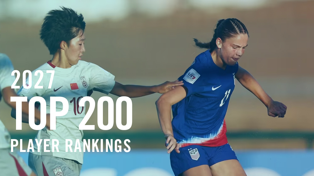 Club Soccer Player Rankings: Girls 2027