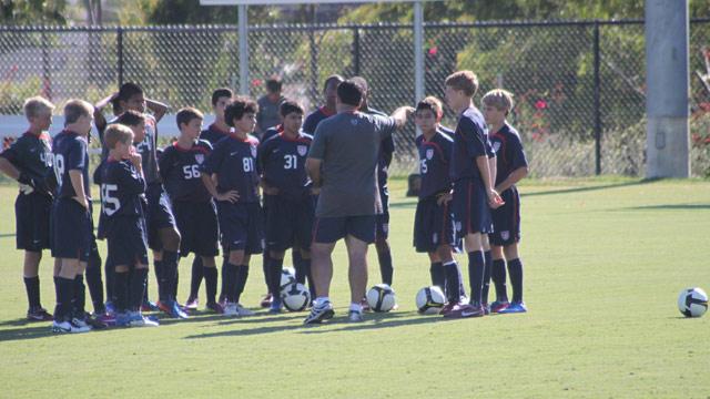 Coaches look for ‘gifted’ at U.S. U14 Camp