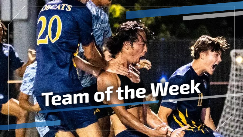 Men's Team of the Week: September 1