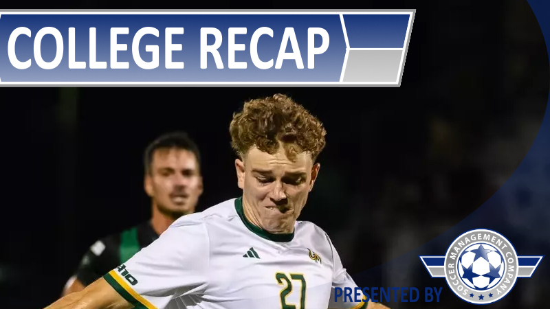 Best of Men's College Soccer Week Three