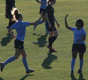 Elite club soccer players.