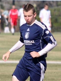 boys club soccer player Eric Tarmey