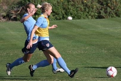 Soccer freestylers create a sensation