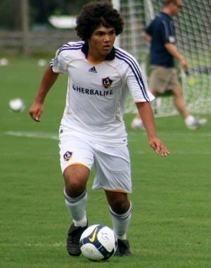 boys youth club soccer player