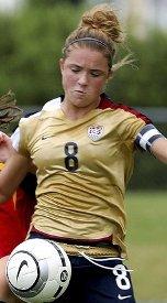 elite girls club soccer player kristen mewis