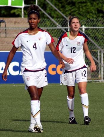 Elite club soccer player Alexis Harris.
