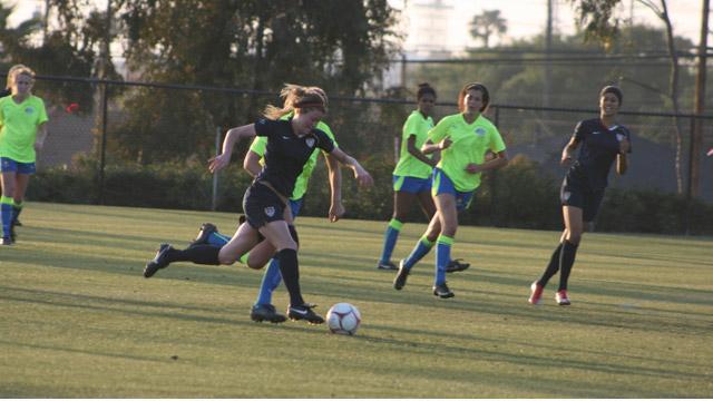 U15 GNT closes camp with 3-0 victory