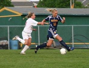girls youth club soccer player megan oyster