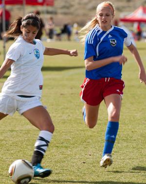 odp girls youth club soccer players