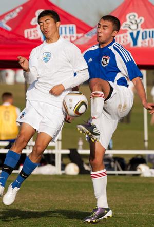 odp boys youth club soccer players