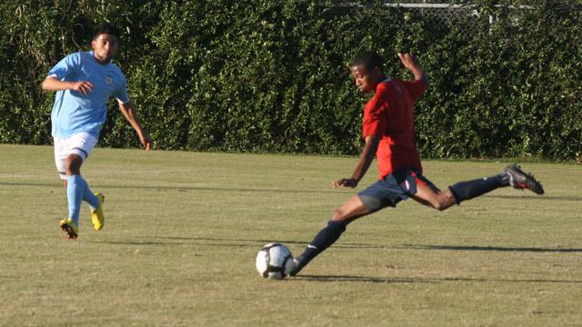 U.S. U18 MNT clash against pros