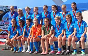 oregon rush girls club soccer players