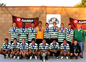 boys youth club soccer players