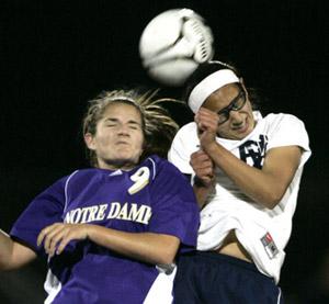 girls youth club soccer player cadienne naguin