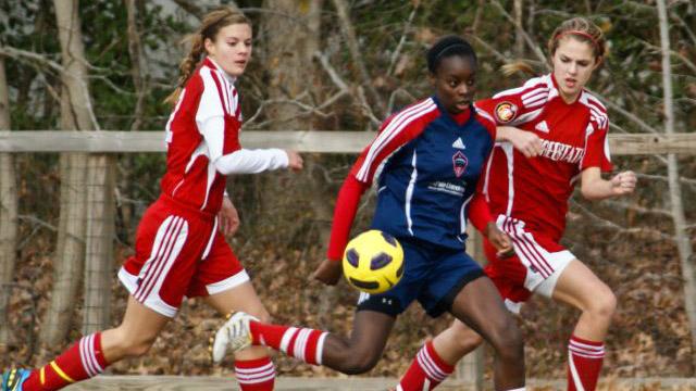 ECNL teams continue showcase despite snow