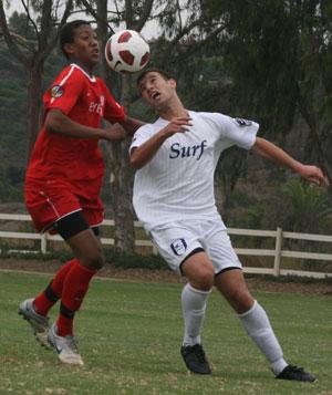 boys club soccer players from san diego surf and cal odyssey
