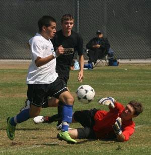 elite boys youth club soccer players