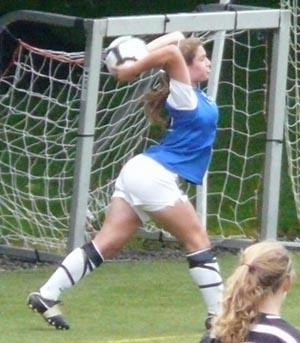 elite girls club soccer player Lindy Porritt
